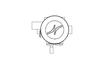 Butterfly valve B DN050 WVW NC E