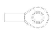 Joint head BRTM 20L M20x1.5