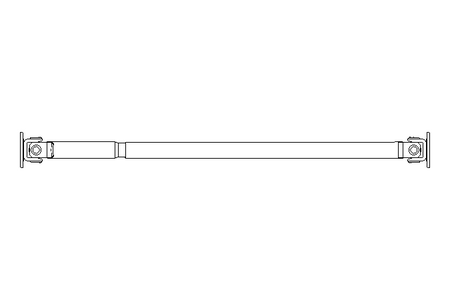 SHAFT       E100/6 L=1200/1250