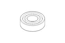 Deep groove ball bearing 6202 15x35x11