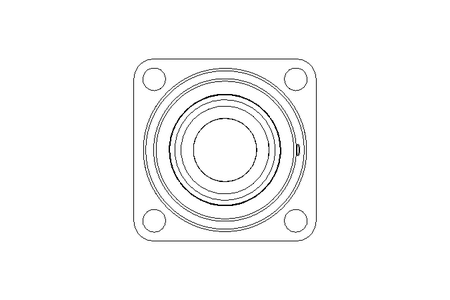 Flange bearing PCJ N 50/43.7x143