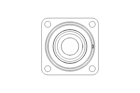 Flange bearing PCF 40/43.7x130