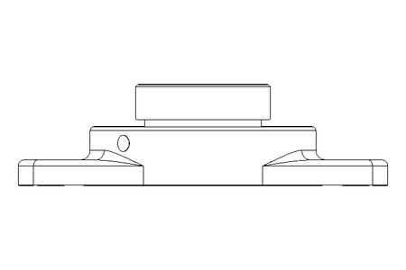 Flange bearing PCFT 50x116x43.7