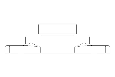 Flange bearing PCFT 50x116x43.7