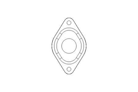 Flange bearing PCFT 50x116x43.7