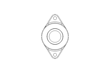 Flange bearing PCFT 50x116x43.7