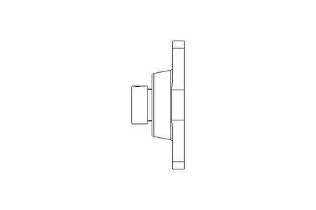 Flange bearing PCJT FA125 20x61x31