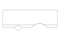 Sliding block M8 / 8 St-Zn