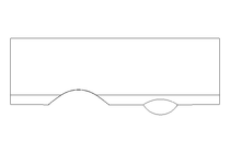 Sliding block M8 / 8 St-Zn