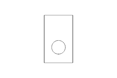 Sliding block M8 / 8 St-Zn