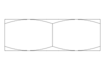 Hexagon nut M36 A4 DIN439