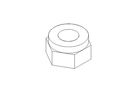 Hexagon nut M8 A4 DIN985