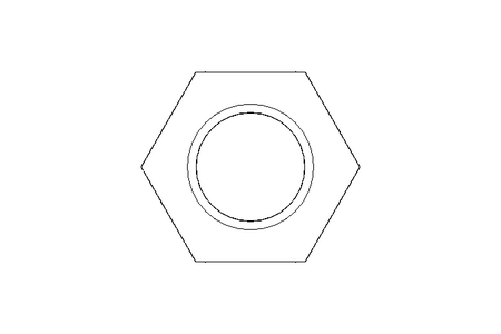 Hexagon nut M20 A4 DIN985