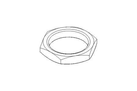 Lock nut M16x1 Ms-Ni