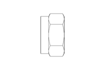 Hexagon nut M12 A4 DIN985