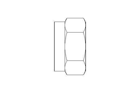 Hexagon nut M12 A4 DIN985