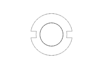 Countersunk head screw M8x20 ISO2009