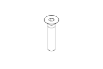 Countersunk head screw M6x30 10.9