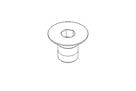 Countersunk head screw M8x12 A2 70