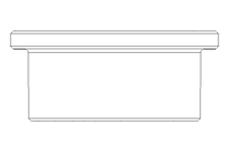 Plain bearing bush V 30x38x46x20x4