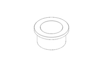 Plain bearing bush V 25x32x39x20x3.5