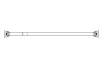 Universal joint shaft D=150 L1=2000 L2=