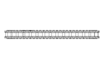 Rollenkette 10B-1 32 Glieder DIN 8187