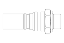 Plug BSP male thread  SPI 09  G 3/8"