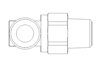 L PLUG-IN UNION QSRL-G1/4-8-K-SA