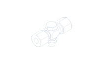 T-SWIVEL JOINT D=8   G1/8"