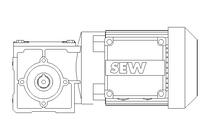 Right-angle geared motor 0.25kW 79 1/min