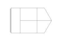 Elbow connector L 28/28 St ISO8434