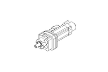 Helical gear servo motor 9.50 Nm