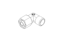 Threaded elbow connector 8 M14x1,5