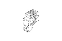 Flat gear servo motor 366 Nm