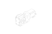 BEVEL GEARED MOTOR