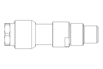 Socket Connector M8X1 3-POLE