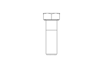 Hexagon screw M20x65 A2 70 ISO4014