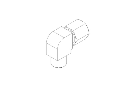 Pipe screw connector LL 6 R1/8"