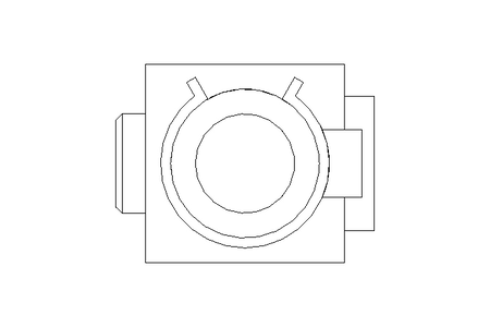 Fork head M10x1.25