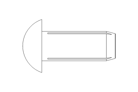 Kerbnagel ISO 8746 4x10 A2