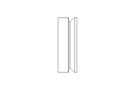 V-ring seal 25S 22x4 NBR