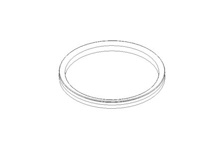 V-ring seal 120A 108x7 NBR