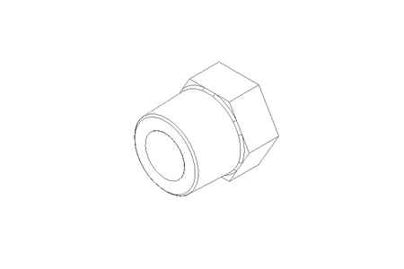 Reducing fitting 1/2x1/4 4436 DIN 2990