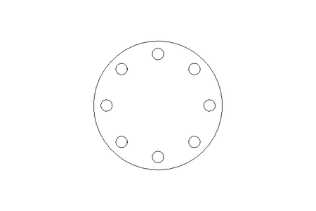 Flansch DN 80 PN 16 1.0460 DIN EN 1092-1