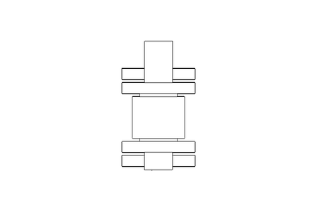 Roller chain 08B-1 DIN 8187