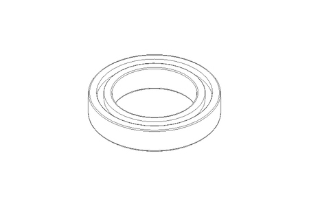 Deep groove ball bearing 61908 2RS 40x62