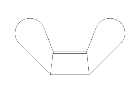 Écrou à oreilles M12 A4 DIN315