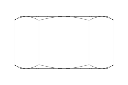 Hexagon nut M12x1.5 St-Zn DIN934