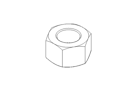 Hexagon nut M24 St-Zn DIN934